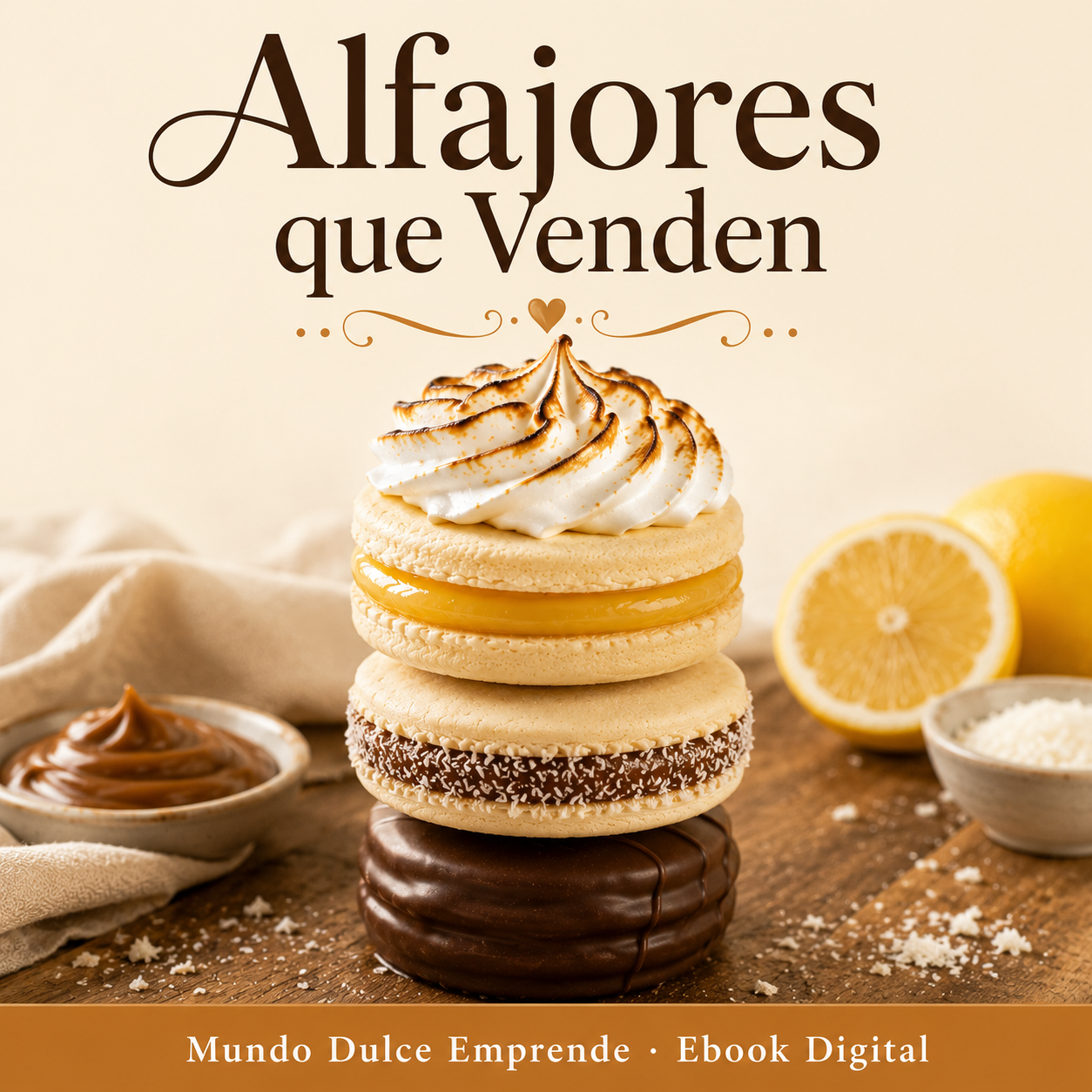 Ebook Alfajores: 14 Recetas + Guía de Precios