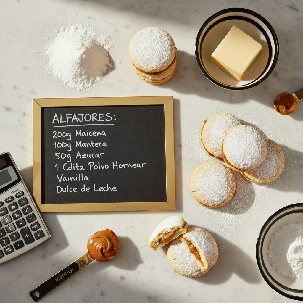 Calculadora de Alfajores de Maicena
