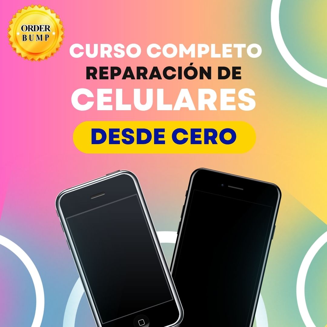"Curso Completo de Reparacion de Celulares desde cero" (Ebook)